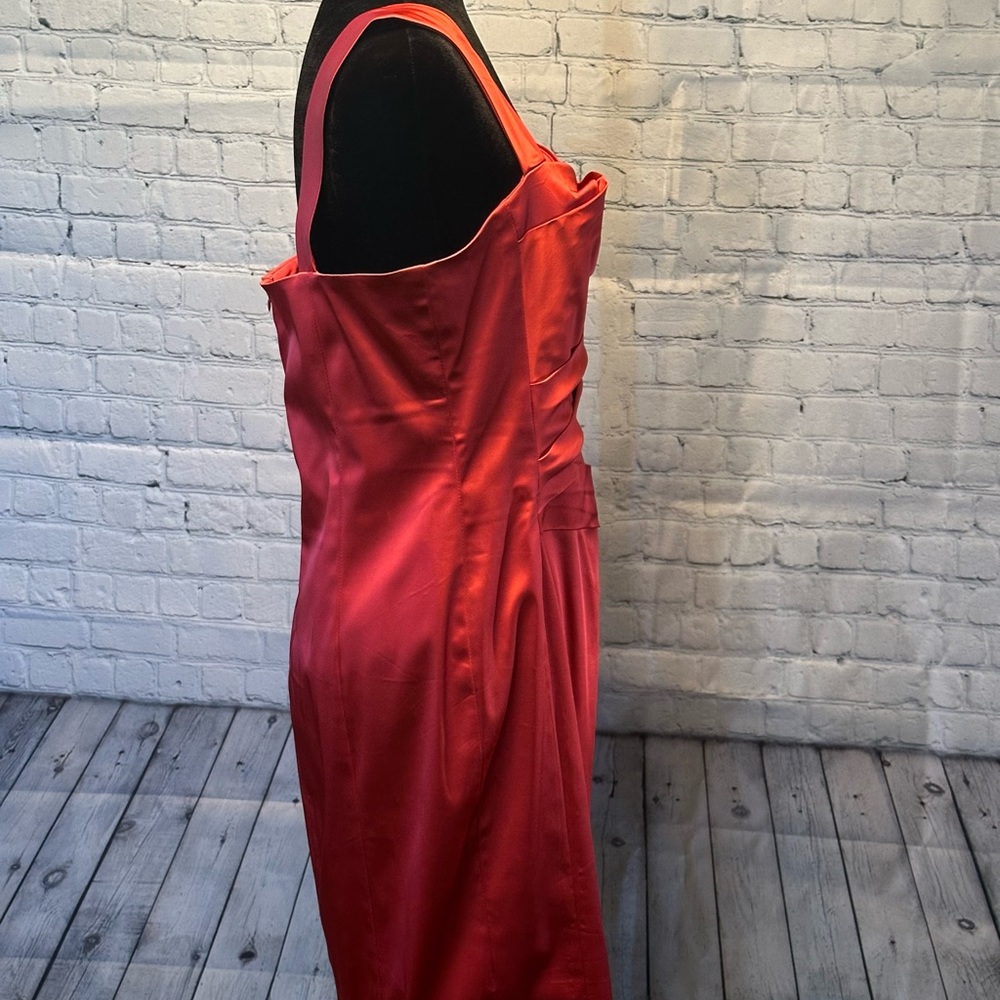 Lauren Ralph Lauren Sleeveless Salmon Dress - Picture 3 of 7